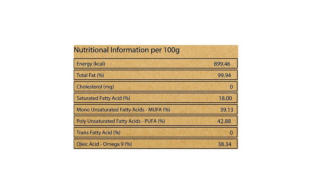 Anveshan Wood Pressed Groundnut Oil    Plastic Bottle  1000 millilitre